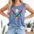 Baseball Player Ice Cream Drip Comfort Colors Tank Top Blue Jean