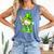 Baseball Player Ice Cream Drip Shamrocks St Patrick's Day Comfort Colors Tank Top Blue Jean Baseball Player Ice Cream Drip Shamrocks St Patrick's Day Comfort Colors Tank Top Blue Jean