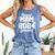 Class Of 2024 Senior Year Baseball Mom Senior 2024 Comfort Colors Tank Top Blue Jean Class Of 2024 Senior Year Baseball Mom Senior 2024 Comfort Colors Tank Top Blue Jean