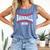 Cute Baseball Mom Laces Little League Women's Mother's Day Comfort Colors Tank Top Blue Jean Cute Baseball Mom Laces Little League Women's Mother's Day Comfort Colors Tank Top Blue Jean