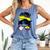 Ecuador Baseball Mom Ecuadorian Baseball Girl Comfort Colors Tank Top Blue Jean