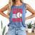 Kids Stealing Hearts Like I Steal Bases Cute Baseball Boys Comfort Colors Tank Top Blue Jean