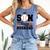 My Son Throws Harder Than Your Husband Baseball Mom Comfort Colors Tank Top Blue Jean