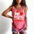 100 Days Of School Baseball Boys Kids Students Comfort Colors Tank Top Watermelon
