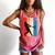 9th Birthday Nine Baseball Batter 9 Year Old Bday Boys Kids Comfort Colors Tank Top Watermelon