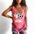 Ball Mom Soccer Baseball Mom Heart Comfort Colors Tank Top Watermelon