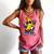 Banana Baseball Drip Comfort Colors Tank Top Watermelon