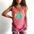 Baseball Drip For Boys Ice Cream Drip Youth Boys Baseball Comfort Colors Tank Top Watermelon