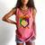 Baseball Drip Ice Cream Drip Halloween Baseball Lovers Comfort Colors Tank Top Watermelon