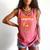 Baseball Lifestyle Ice Cream Drip Baseball Glove Crossed Bat Comfort Colors Tank Top Watermelon