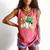 Baseball St Patricks Day Lucky Baseball Player Shamrock Comfort Colors Tank Top Watermelon Baseball St Patricks Day Lucky Baseball Player Shamrock Comfort Colors Tank Top Watermelon