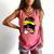 Ecuador Baseball Mom Ecuadorian Baseball Girl Comfort Colors Tank Top Watermelon