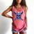 Halloween Baseball Skull Drip Baseball Lifestyle Boy Men Comfort Colors Tank Top Watermelon