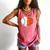 Heart 67 Meme Baseball Basketball Pocket Valentine's Day Tee Comfort Colors Tank Top Watermelon