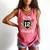 It's My 12th Birthday Baseball Fan Celebration Comfort Colors Tank Top Watermelon It's My 12th Birthday Baseball Fan Celebration Comfort Colors Tank Top Watermelon