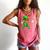 Leprechaun Playing Baseball St Patricks Day Sport Boys Comfort Colors Tank Top Watermelon