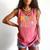 Mom Of The Birthday Baller Groovy Baseball Mom Comfort Colors Tank Top Watermelon