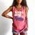 Nana Rookie Of Year 1st Birthday Baseball Theme Matching Comfort Colors Tank Top Watermelon
