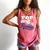 Pop Rookie Of Year 1st Birthday Baseball Theme Matching Comfort Colors Tank Top Watermelon