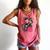 Punk Girl With Anger Kanji And Baseball Bat Comfort Colors Tank Top Watermelon Punk Girl With Anger Kanji And Baseball Bat Comfort Colors Tank Top Watermelon