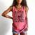 Raised In a Pen Baseball Pitcher Saying Bullpen Comfort Colors Tank Top Watermelon