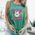 8th Birthday Baseball 8 Year Old Ice Cream Drip Boy Baseball Comfort Colors Tank Top Violet