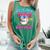 9th Birthday Baseball 9 Year Old Ice Cream Drip Boy Baseball Comfort Colors Tank Top Violet
