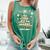Baseball Christmas Tree Lights Comfort Colors Tank Top Violet