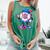 Baseball Drip 8th 8 Year Old Birthday Boys Pitcher Player Comfort Colors Tank Top Violet