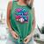 Baseball Ice Cream Drip 100 Days Of School Student Teacher Comfort Colors Tank Top Violet Baseball Ice Cream Drip 100 Days Of School Student Teacher Comfort Colors Tank Top Violet