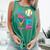 Baseball Love Drip Ice Cream Colorful Baseball Comfort Colors Tank Top Violet