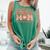 Baseball Mom Baseball Player Mama Women Groovy Comfort Colors Tank Top Violet