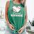 Baseball Nonnie Baseball Heart Comfort Colors Tank Top Violet