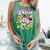 Drip Baseball Boy Youth Kid Ice Cream Dripping Baseball Bruh Comfort Colors Tank Top Violet