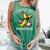 Lets Go Bananas Baseball Retro Sports Boys Kids Men Youth Premium Tri-Blend Comfort Colors Tank Top Violet