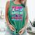 Happy 100 Days Of School Game Day Baseball Ice Cream Drip Comfort Colors Tank Top Violet Happy 100 Days Of School Game Day Baseball Ice Cream Drip Comfort Colors Tank Top Violet