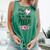 My Heart Is On That Field Ball Nana Baseball Mom Comfort Colors Tank Top Violet