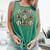 Soccer Bow Game Day Baseball Coquette Bow Women Girls Comfort Colors Tank Top Violet