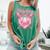 Strike Out Breast Cancer Baseball Drip For Boys Youth Comfort Colors Tank Top Violet