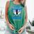 T1D Warrior Baseball Drip Diabetes Awareness Blue Ribbon Comfort Colors Tank Top Violet