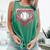 Valentines Baseball Boys Ice Cream Drip Heart Youth Kids Comfort Colors Tank Top Violet