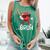 Valentines Bruh Red Heart Playing Baseball Men Boys Kids Comfort Colors Tank Top Violet