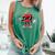 Valentines Day Heart Baseball Player Sports Boys Kids Men Comfort Colors Tank Top Violet