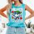 100 Days Smarter Baseball 100 Days Of School Boy Girl Kid Comfort Colors Tank Top Light Green 100 Days Smarter Baseball 100 Days Of School Boy Girl Kid Comfort Colors Tank Top Light Green