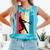9th Birthday Nine Baseball Batter 9 Year Old Bday Boys Kids Comfort Colors Tank Top Light Green