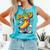 Banana Baseball Cartoon Cool Sports Kids Teens Comfort Colors Tank Top Light Green Banana Baseball Cartoon Cool Sports Kids Teens Comfort Colors Tank Top Light Green