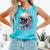 Baseball Catcher Mask Ice Cream Dripping Baseball Boys Comfort Colors Tank Top Light Green Baseball Catcher Mask Ice Cream Dripping Baseball Boys Comfort Colors Tank Top Light Green