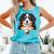 Baseball Dog Men & Women Comfort Colors Tank Top Light Green Baseball Dog Men & Women Comfort Colors Tank Top Light Green