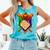 Baseball Drip Ice Cream Drip Halloween Baseball Lovers Comfort Colors Tank Top Light Green