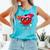 Baseball Drip Ice Cream Valentines Day Baseball Sport Boys Comfort Colors Tank Top Light Green